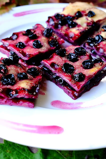 LA focaccia con l'uva 3