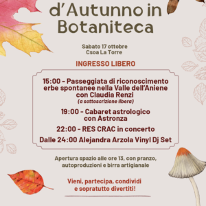 Festa d'Autunno e Passeggiata botanica nella Valle dell'Aniene - CSOA La Torre, Roma 26